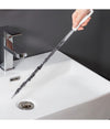 Spazzola Per Scarico Lavandino Strumento Pulizia Flessibile Tubi Bagno Cucina 45cm