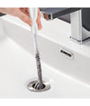 Spazzola Per Scarico Lavandino Strumento Pulizia Flessibile Tubi Bagno Cucina 45cm