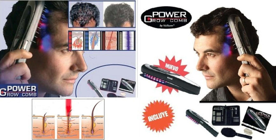 SPAZZOLA PETTINE LASER ANTI CADUTA CAPELLI ELETTRONICA GROW COMB PER UOMO DONNA Bellezza/Cura dei capelli/Strumenti per lo styling/Modellatori ad aria calda Trade Shop italia - Napoli, Commerciovirtuoso.it