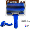 Spazzola Pettine Per Cani Gatti Animali Con Tasto Espulsione Peli Colore Blu Prodotti per animali domestici/Cani/Accessori per toilette/Spazzole Trade Shop italia - Napoli, Commerciovirtuoso.it