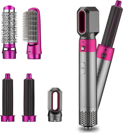 Spazzola Piastra Arricciacapelli Phon Asciugacapelli 5in1 Multifunzione Ceramica Cura dei Capelli > Asciugacapelli > Piastre per capelli > Spazzole per capelli > Accessori per parrucchieri Trade Shop italia - Napoli, Commerciovirtuoso.it