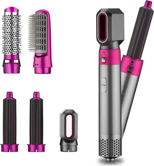 Spazzola Piastra Arricciacapelli Phon Asciugacapelli 5in1 Multifunzione Ceramica Cura dei Capelli > Asciugacapelli > Piastre per capelli > Spazzole per capelli > Accessori per parrucchieri Trade Shop italia - Napoli, Commerciovirtuoso.it