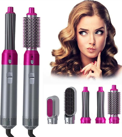 Spazzola Piastra Arricciacapelli Phon Asciugacapelli 5in1 Multifunzione Ceramica Cura dei Capelli > Asciugacapelli > Piastre per capelli > Spazzole per capelli > Accessori per parrucchieri Trade Shop italia - Napoli, Commerciovirtuoso.it