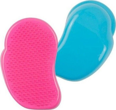 Spazzola-Portatile-Da-Borsa-Districante-Per-Capelli-Colorata-Adulti-E-Bambini