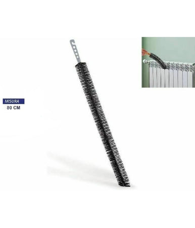 Spazzola Pulisci Termosifone Pulitermo Scovolo Pulizia Polvere Calorifero 80cm
