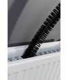 Spazzola Pulisci Termosifone Pulitermo Scovolo Pulizia Polvere Calorifero 80cm