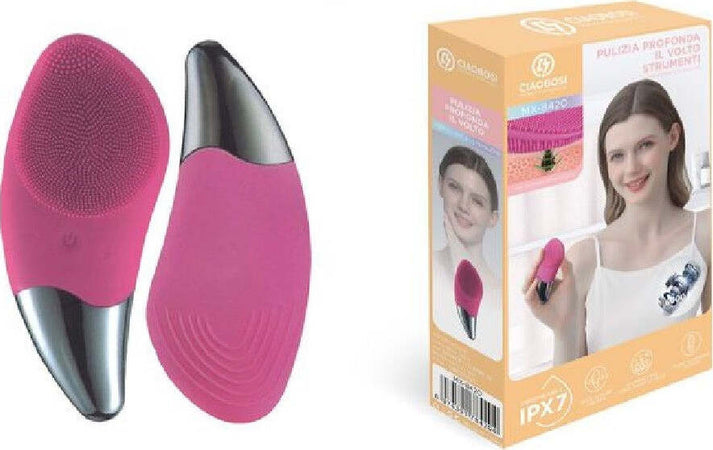 Spazzola Pulizia Profonda Viso Elettrica Facciale Detergente Massaggio Mx-8420 Bellezza/Accessori e strumenti di bellezza/Strumenti per la cura della pelle/Applicatori e spazzole detergenti/Spazzole e dispositivi per pulizia viso Trade Shop italia - Napoli, Commerciovirtuoso.it