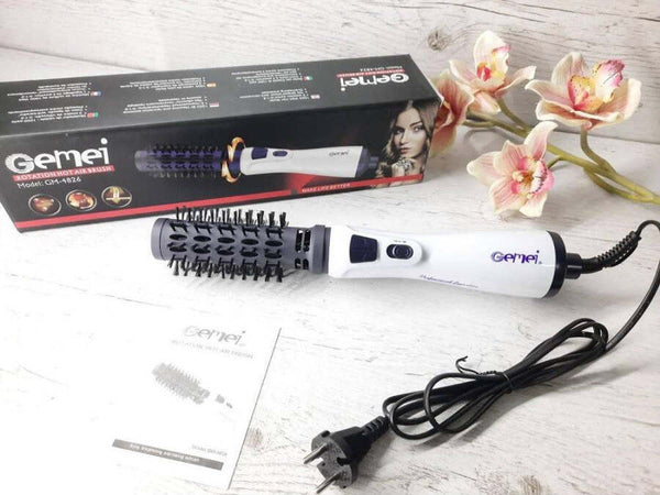 Spazzola-Rotante-Ad-Aria-Calda-Asciugacapelli-Styler-Capelli-Gm-4826-1000w-Piastra