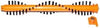 Spazzola Rotante Originale Rowenta Aspirapolvere RS-RH5291