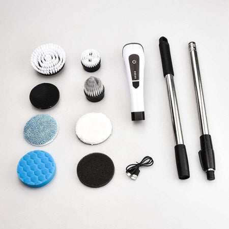 Spazzola-Rotante-Pulizia-Elettrica-A-Batteria-7-Teste-Per-Bagno-Cucina-Piastrelle