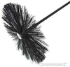 Spazzola scovolo per camino canna fumaria tubi inox 400mm pulizia Silverline