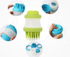 SPAZZOLA SILICONE CON SERBATOIO SHAMPOO PETTINE PELI CORTI LUNGHI MASSAGGIANTE CANE Prodotti per animali domestici/Cani/Accessori per toilette/Spazzole Trade Shop italia - Napoli, Commerciovirtuoso.it