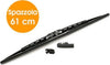 Spazzola-Tergicristallo-Standard-Singola-Per-Auto-In-Metallo-E-Gomma-61-Cm