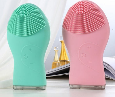 Spazzola Ultrasonica Per Pulizia Viso Faccia Esfoliante Massaggiatore Antiet? Elettrostimolatori Trade Shop italia - Napoli, Commerciovirtuoso.it