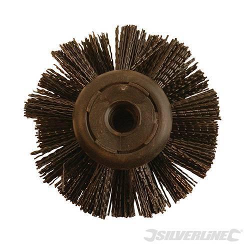 Silverline spazzola per pulizia tubi di scarico 100 mm tubature di casa Prezzo Silverline