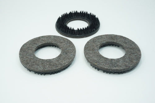 SPAZZOLE DISCHI FELTRO X LUCIDATRICE 3 PEZZI PRESSIONE SULLE SETOLE- MARMO CERA Fai da te/Utensili elettrici e a mano/Accessori per utensili elettrici/Accessori per lucidatrici/Cuscinetti per lucidatrici Rossi Ricambi - Venetico Marina, Commerciovirtuoso.it