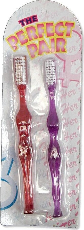 Spazzolini Coppia In Blister Addio Al Celibato Nubilato Matrimonio Sexy Party Salute e cura della persona/Erotismo e contraccezione/Sex toys/Gadget per addio al nubilato e al celibato Kondorama - Martinsicuro, Commerciovirtuoso.it