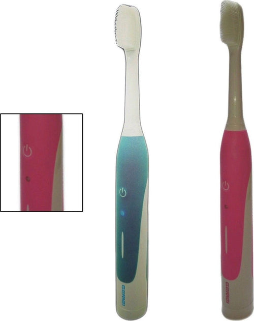 SPAZZOLINO DA DENTI DA VIAGGIO ELETTRICO CON 3 TESTINE RICAMBIO PULIZIA DENTI Salute e cura della persona/Cura di bambini e neonati/Igiene dentale/Igiene dentale dei bambini/Spazzolini da denti/Spazzolini da denti elettrici e accessori/Spazzolini da denti elettrici Trade Shop italia - Napoli, Commerciovirtuoso.it