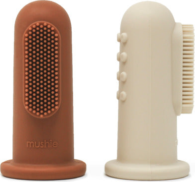 Spazzolino da Denti per Dita Mushie Argilla/Sabbia Mobile Salute e cura della persona/Cura di bambini e neonati/Igiene dentale/Igiene dentale prima infanzia/Spazzolini da denti La Casa Del Bebè - Napoli, Commerciovirtuoso.it