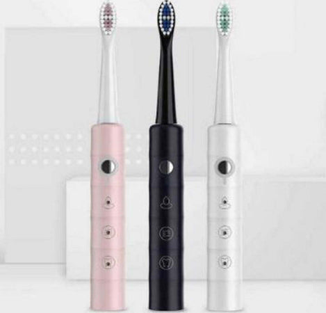 Spazzolino Denti Elettrico Sonico Batteria Ricaricabile Usb Con 3 Testine Tx-9528 Salute e cura della persona/Igiene dentale/Spazzolini da denti e accessori/Spazzolini da denti elettrici e accessori/Spazzolini da denti elettrici/Spazzolini rotanti Trade Shop italia - Napoli, Commerciovirtuoso.it