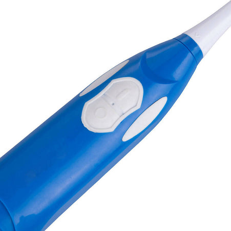 Spazzolino-elettrico-rotante-con-4-testine-intercambiabili-e-base-d'appoggio-cura-dell'igiene-orale