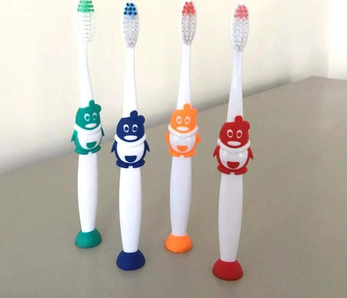 Spazzolino Spazzolini Pinguino 2 Pezzi Denti Bambini Tascabile Setola Morbida Cura dei denti Trade Shop italia - Napoli, Commerciovirtuoso.it