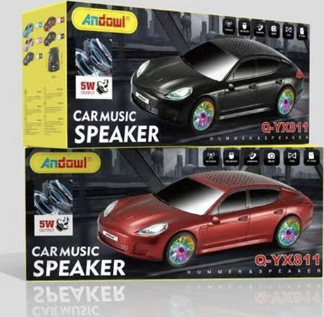 Speaker Altoparlante Musicale Wireless Forma D'auto 5w Usb/tf Mp3 Radio Q-yx811 Elettronica/Audio e video portatile/Radio portatili Boombox Trade Shop italia - Napoli, Commerciovirtuoso.it