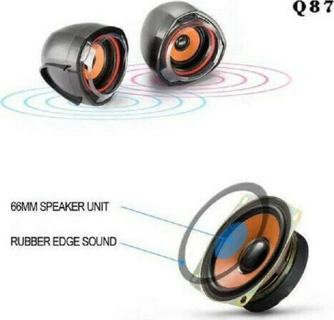 Speaker Altoparlanti Stereo Per Computer Pc 2.0 Cablato Cavo Usb Aux 3,5mm Q87 Elettronica/Home Audio e Hi-Fi/Altoparlanti/Sistemi di altoparlanti Trade Shop italia - Napoli, Commerciovirtuoso.it