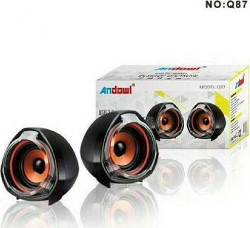 Speaker Altoparlanti Stereo Per Computer Pc 2.0 Cablato Cavo Usb Aux 3,5mm Q87 Elettronica/Home Audio e Hi-Fi/Altoparlanti/Sistemi di altoparlanti Trade Shop italia - Napoli, Commerciovirtuoso.it