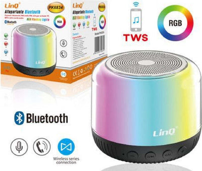 Speaker Bluetooth Rgb Portatile Pk6834 Cassa Altoparlante Con Luce Led Wireless Elettronica/Audio e video portatile/Accessori/Casse portatili e Docking Station con altoparlanti/Casse portatili Bluetooth Trade Shop italia - Napoli, Commerciovirtuoso.it
