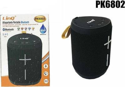 Speaker Cassa Bluetooth Portatile Impermeabile Usb Radio Fm Tf Linq Pk6802 Elettronica e telefonia > Accessori Audio e Video > Casse Portatili Trade Shop italia - Napoli, Commerciovirtuoso.it