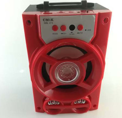 Speaker Cassa Multimediale Portatile Radio Fm Bluetooth Sd Usb Mp3 Mk-271 Elettronica/Audio e video portatile/Accessori/Casse portatili e Docking Station con altoparlanti/Casse portatili Bluetooth Trade Shop italia - Napoli, Commerciovirtuoso.it