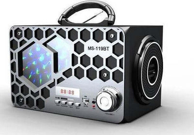 SPEAKER CASSA PORTATILE BLUETOOTH LED VARI COLORI FM/SD/USB SMARTPHONE MS-119BT Elettronica/Audio e video portatile/Accessori/Casse portatili e Docking Station con altoparlanti/Casse portatili Bluetooth Trade Shop italia - Napoli, Commerciovirtuoso.it