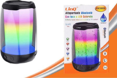 Speaker Portatile Cassa Bluetooth Con Luce Colorate Led Usb Tf Vivavoce Pk6806 Elettronica/Audio e video portatile/Accessori/Casse portatili e Docking Station con altoparlanti/Casse portatili Bluetooth Trade Shop italia - Napoli, Commerciovirtuoso.it