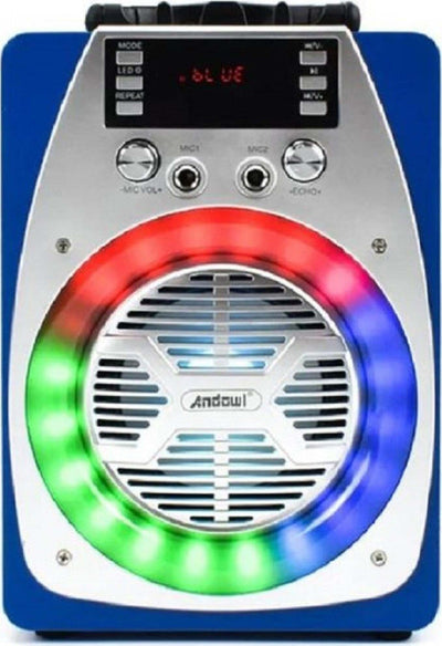 Speaker Portatile Karaoke Altoparlante Bluetooth Wireless Microfono Led Q-yx606 Elettronica/Audio e video portatile/Accessori/Casse portatili e Docking Station con altoparlanti/Casse portatili Bluetooth Trade Shop italia - Napoli, Commerciovirtuoso.it