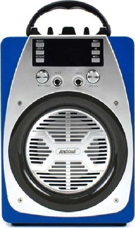 Speaker Portatile Karaoke Altoparlante Bluetooth Wireless Microfono Led Q-yx606 Elettronica/Audio e video portatile/Accessori/Casse portatili e Docking Station con altoparlanti/Casse portatili Bluetooth Trade Shop italia - Napoli, Commerciovirtuoso.it