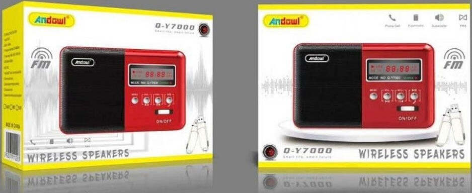 Speaker Wireless Bluetooth Ricaricabile Altoparlante Radio Fm Portatile Q-y7000 Elettronica/Audio e video portatile/Accessori/Casse portatili e Docking Station con altoparlanti/Casse portatili Bluetooth Trade Shop italia - Napoli, Commerciovirtuoso.it