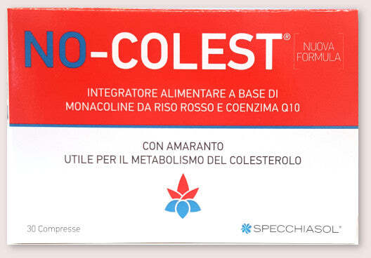 Specchiasol - No Colest® Omegasol Integratore Alimentare Mantenimento Di Normali Livelli Di Colesterolo Nel Sangue