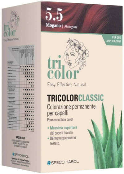 Specchiasol - Tricolor Classic Mogano 5.5 (colorazione Permanente Capelli)