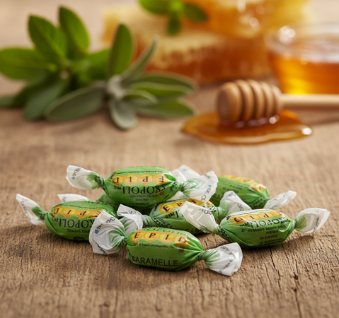 Specchiasol Epid® Caramelle Alle Erbe Silvestri Estratto Di Propoli Senza Zucchero 100gr