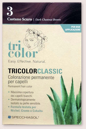 Specchiasol Tricolor Classic N 3 Castano Scuro Colorazione Permanente Capelli