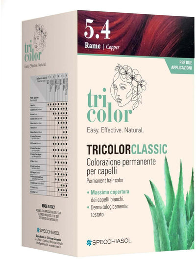 Specchiasol Tricolor Classic N 5.4 Rame Colorazione Permanente Capelli