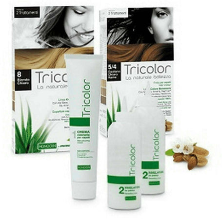 Specchiasol Tricolor Tinta Per Capelli Senza Ammoniaca 100% Copertura Capelli Bianchi