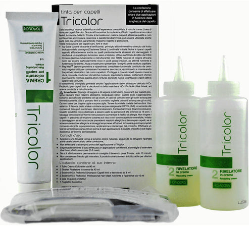Specchiasol Tricolor Tinta Per Capelli Senza Ammoniaca 100% Copertura Capelli Bianchi