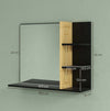 Specchiera-Bagno-Moderna-da-Parete-a-4-Ripiani-in-Legno,-45x15x58.5cm,-Nero-KL6834-673V00BKKL6