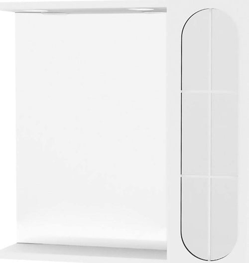 SPECCHIERA-DA-BAGNO-PENSILE-SINGOLO-'INA'-cm-57-x-16-x-h.57---laccato-bianco-Savinidue