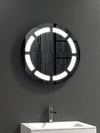 Specchiera Rotonda Per Bagno Con Luce Led E Armadio Contenitore Casa e cucina/Bagno/Mobili da bagno/Specchi da bagno/Specchi da parete Shopbagno.it - Roma, Commerciovirtuoso.it