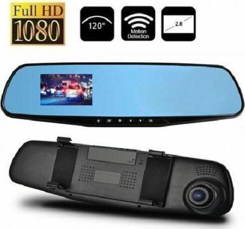 SPECCHIETTO-FRONTALE-MONITOR-DVR-REGISTRA-VIDEO-TELECAMERA-FULL-HD-AUTO