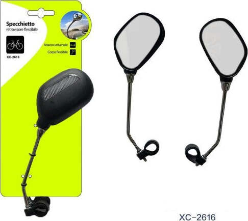 Specchietto-Retrovisore-Flessibile-Attacco-Universale-Per-Bici-Bicicletta-Xc2616
