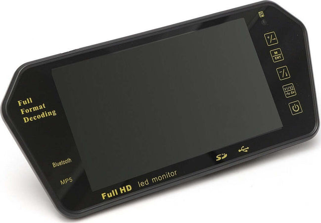 SPECCHIETTO RETROVISORE MONITOR 7'' BLUETOOTH USB SD TFT MP5 CAMERA AUTO Elettronica/Elettronica per veicoli/Elettronica per auto/Telecamera posteriore Trade Shop italia - Napoli, Commerciovirtuoso.it